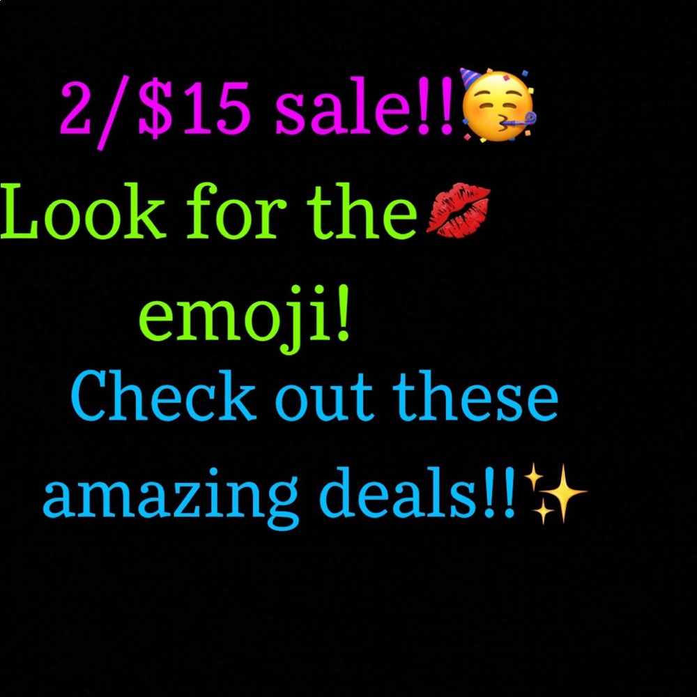 Super Sale going on now!!!